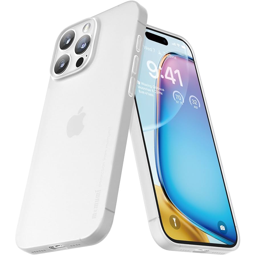 Amazon.com: memumi for iPhone 16 Pro Ultra Thin Case 2024